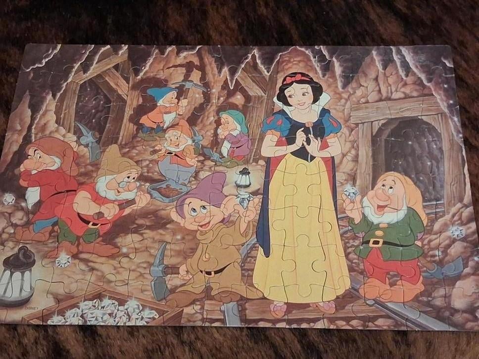 Puzzel disney sneeuwwitje 1983, Verzamelen, Ophalen of Verzenden