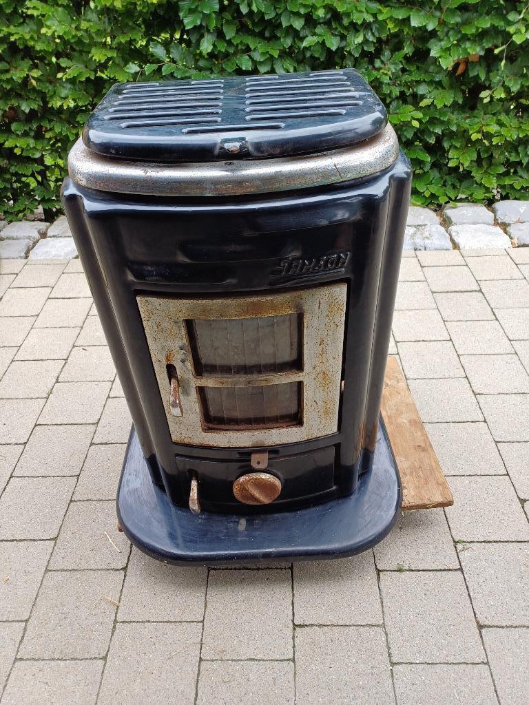 antieke kolenkachels of hout, Autres carburants, Enlèvement, Utilisé, Autoportant