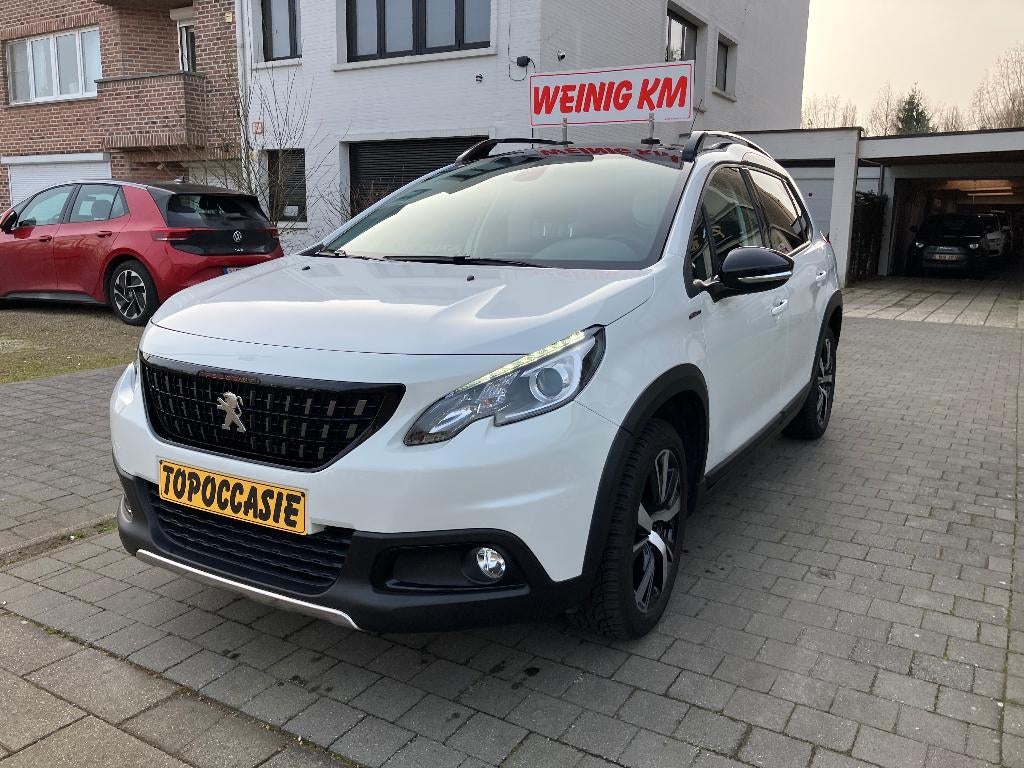 PEUGEOT 2008 GT LINE  CAMERA -30.000- KM-PANO-DAK  10.500 €, Autos, Peugeot, Achat, Capteur de lumière, Euro 6, Entreprise