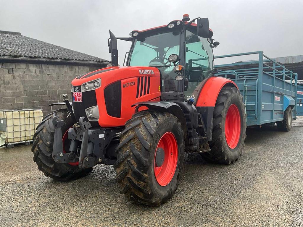 Kubota M7131 Tracteur agricoles 4 roues motrices, Utilisé, Autres marques