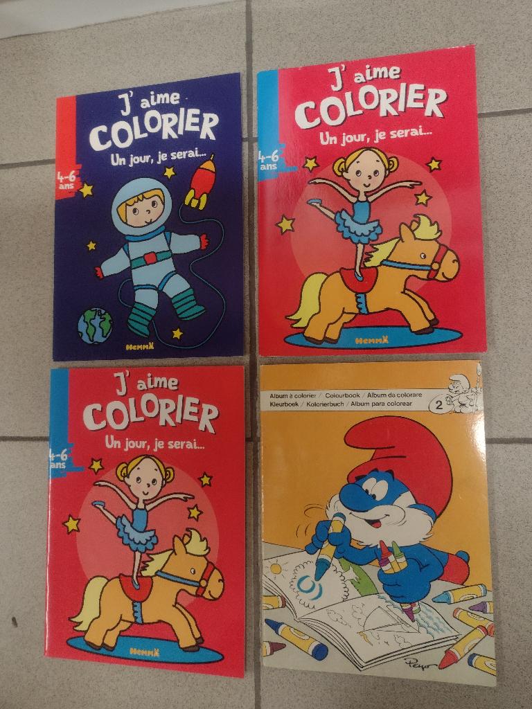 Lot de livres de coloriage PRIX RIKIKI, Ophalen of Verzenden, Gelezen, Jongen of Meisje