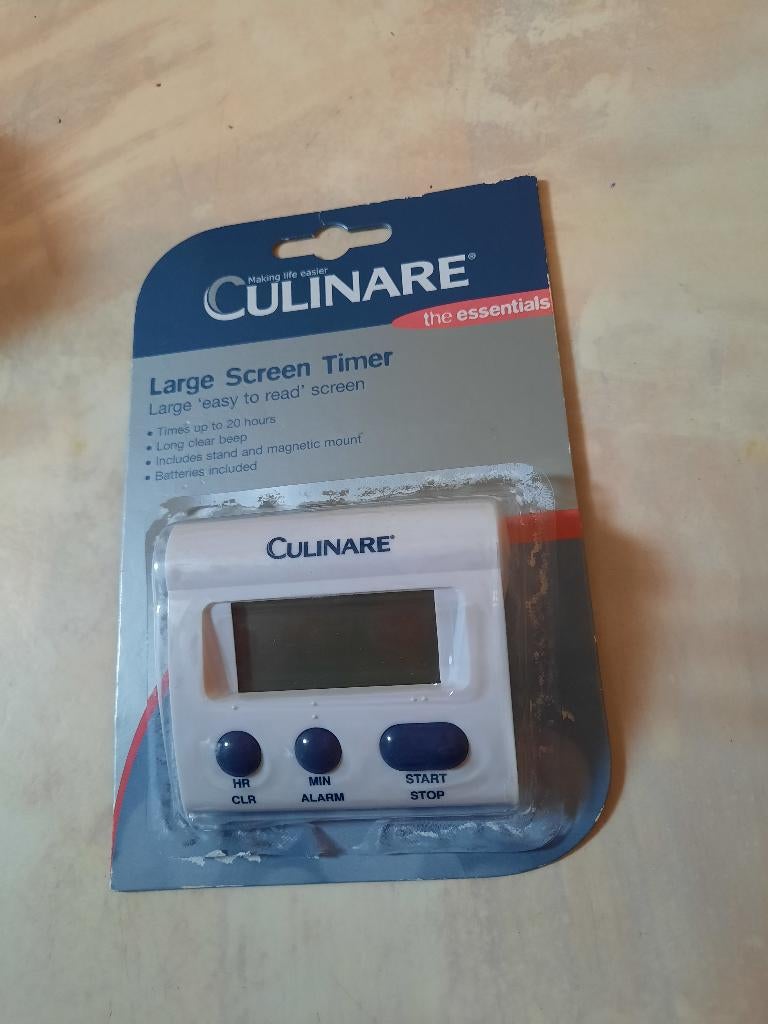nieuwe digitale wekker culinare, Ophalen of Verzenden, Nieuw