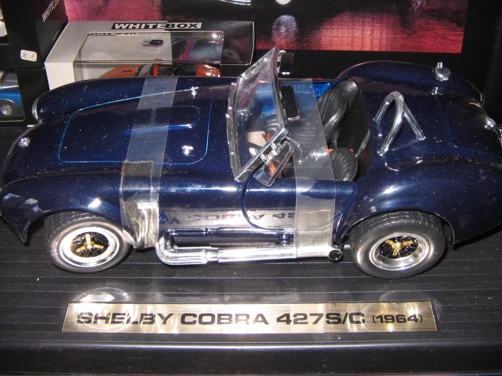 shelby cobra modellen op 1/18, Ophalen of Verzenden, Nieuw, Auto, Overige merken