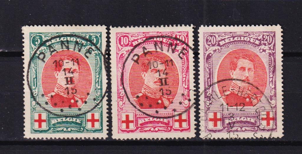 Belgique 1915 Albert 1 - Croix rouge oblitéré, Timbres & Monnaies, Timbres | Europe | Belgique, Oblitéré, Affranchi, Croix-Rouge