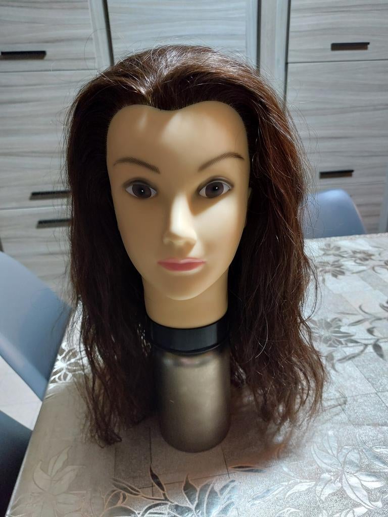 Oefenhoofd 30 euro nieuw echt haar, Ophalen