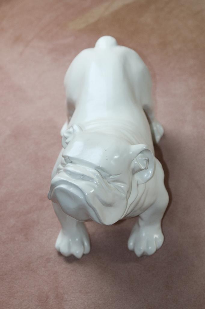 bouledogue en polyester, Antiquités & Art, Enlèvement ou Envoi