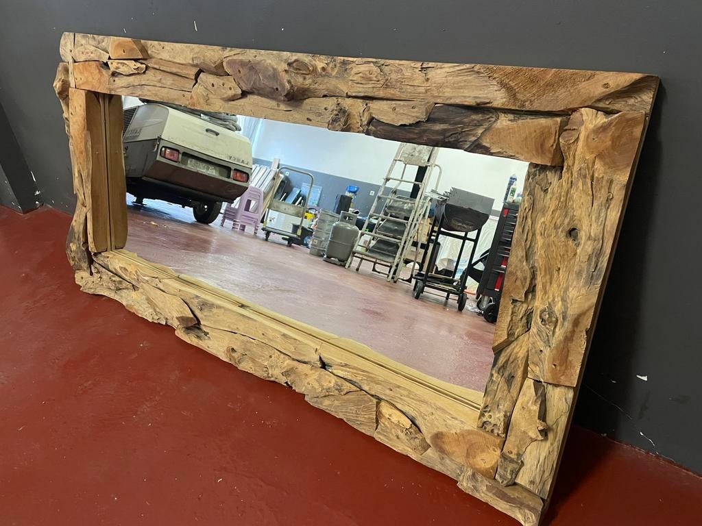 Magnifique grand miroir de maison du monde, 125 cm ou plus, Moins de 100 cm, Comme neuf, Enlèvement