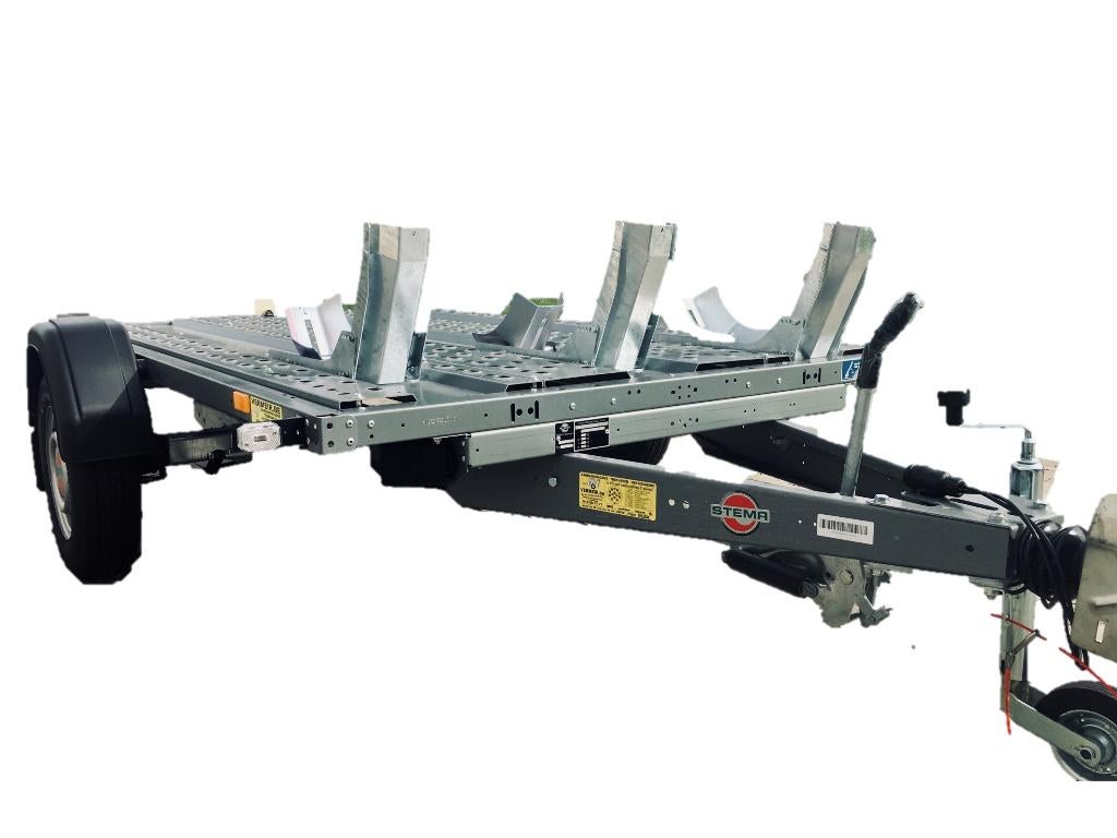 Top Motoraanhangwagen van Stema te huur  (Tempo 100 keuring), Auto diversen, Aanhangers en Bagagewagens, Ophalen