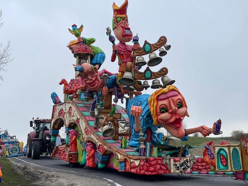 Carnavalswagen polyester, Ophalen, Zo goed als nieuw, Overige typen