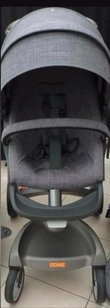 Stokke Xplory Grey Melange : lit de voyage, couche Footmuff, Enfants & Bébés, Enlèvement ou Envoi, Poussette