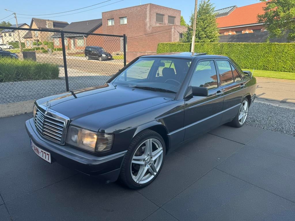 Mercedes 190d, Auto's, Stof, 5 deurs, Te koop, Handgeschakeld