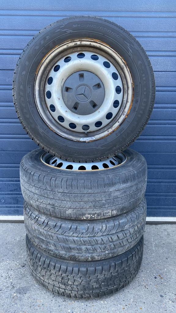 Mercedes-Benz Vito Viano velgen 195-65-16 5x112 - Set 20.68, Auto-onderdelen, -, Banden en Velgen, Ophalen of Verzenden, -