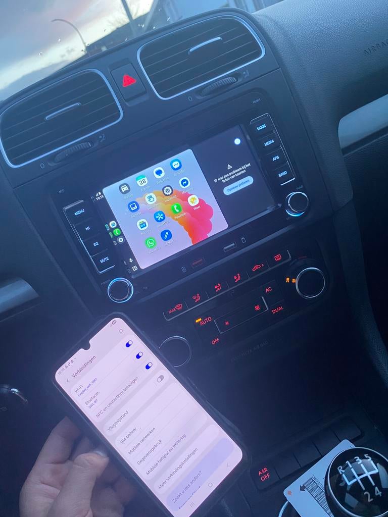 Android auto / carplay vw polo, golf opel corsa c en d, Auto diversen, Autonavigatie, Ophalen, Zo goed als nieuw