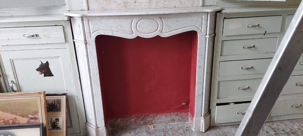 Marmeren schouw, Enlèvement