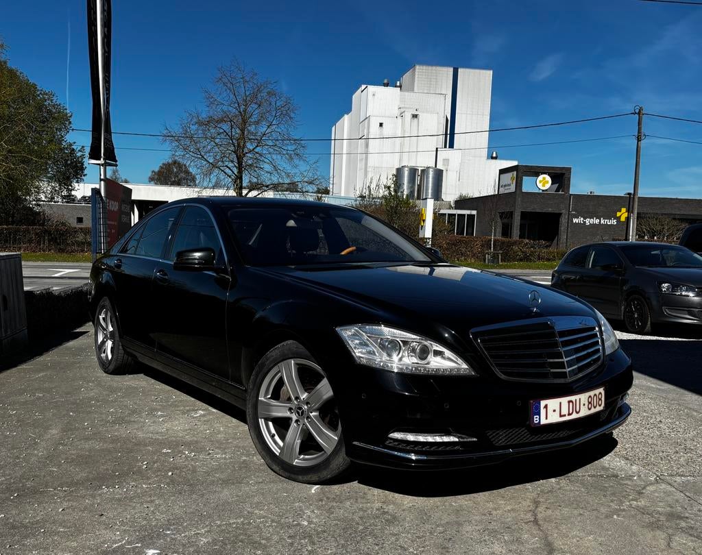 Mercedes S400 Hybrid, Auto's, Mercedes-Benz, Automaat, 186 g/km, Start-stop-systeem, Zwart