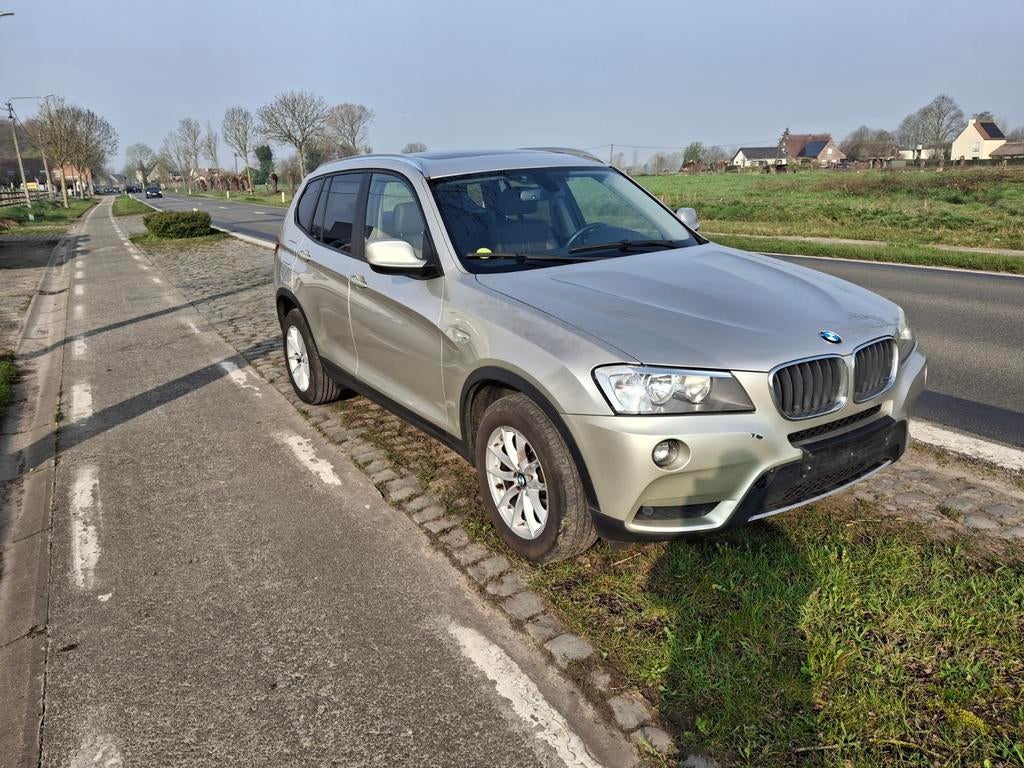 Bmw x3 2.0l 2013 189000 km Euro 5b, Auto's, Leder, Bedrijf, Cruise Control, X3