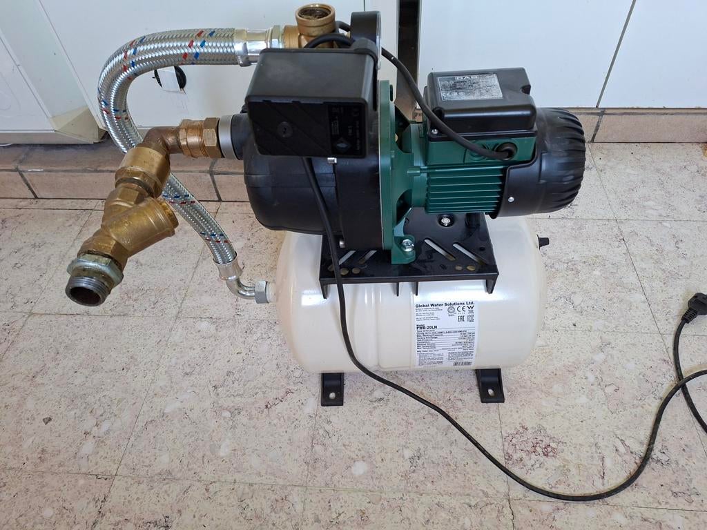 Pomp regenwater, Ophalen