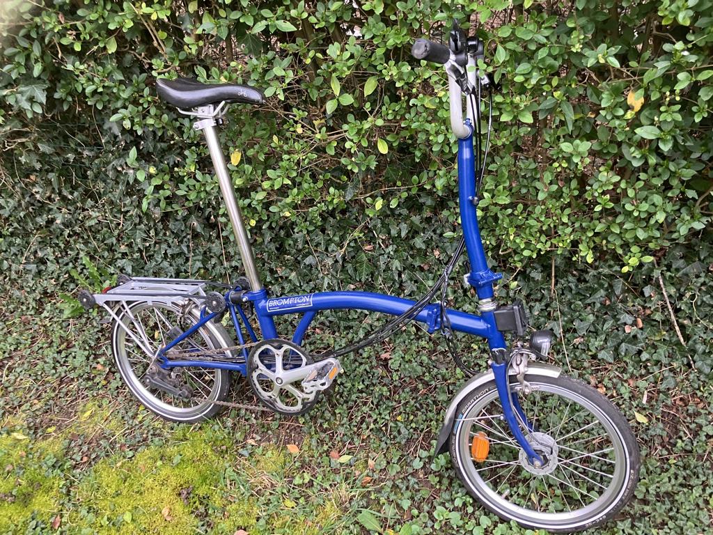 Brompton 6 vitesses, Ophalen, Gebruikt, Brompton, 14 tot 16 inch