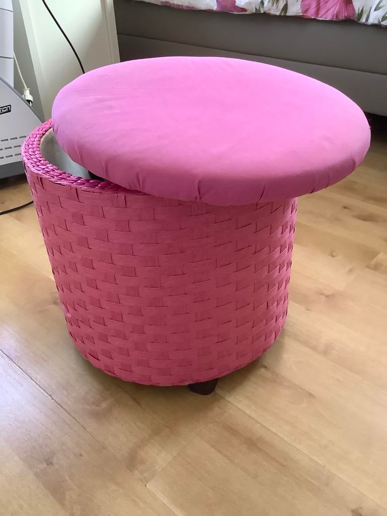 Opberg poef., Ophalen, Zo goed als nieuw