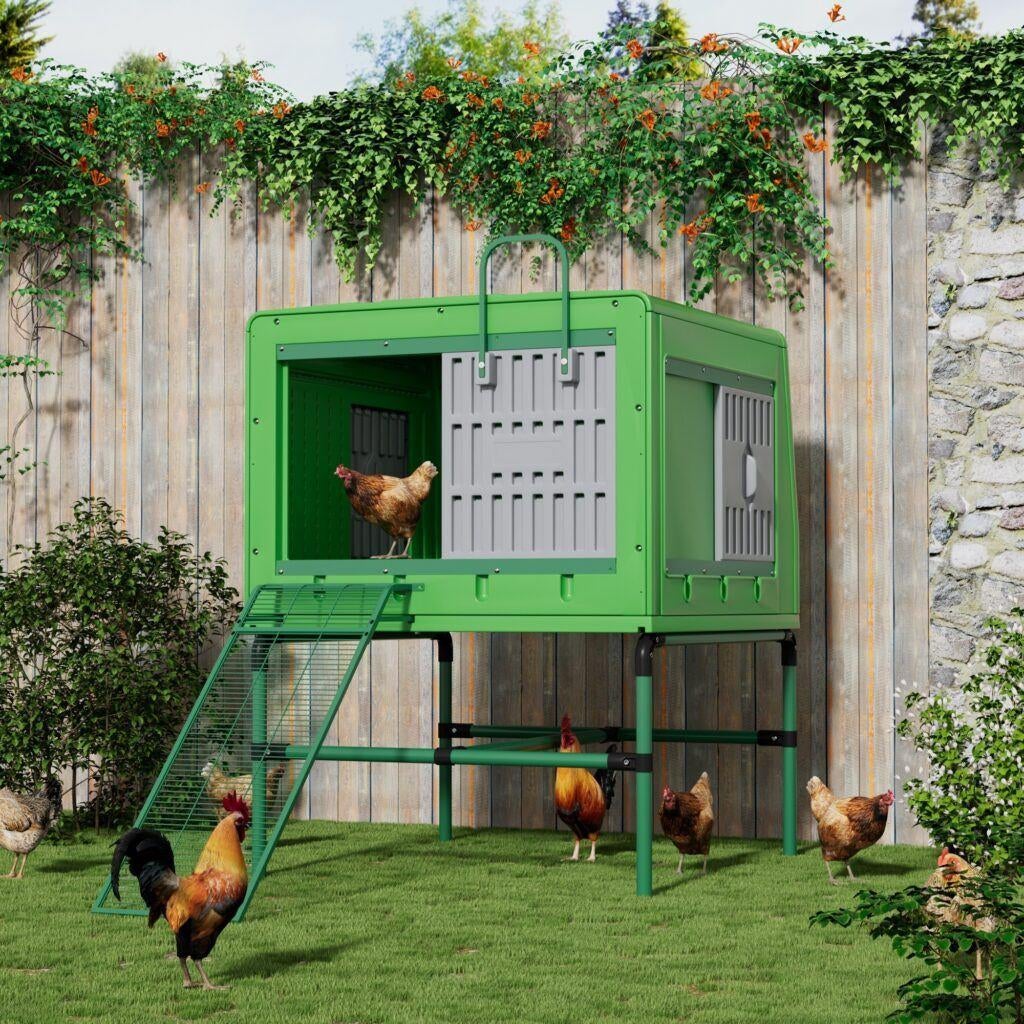 kippenhok kunststof de eierenhof