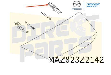 Mazda MX-5 achterklepscharnier Rechts (hard top) (ND) (4/15-, Autos : Pièces & Accessoires, Neuf, Arrière, -, Haillon arrière