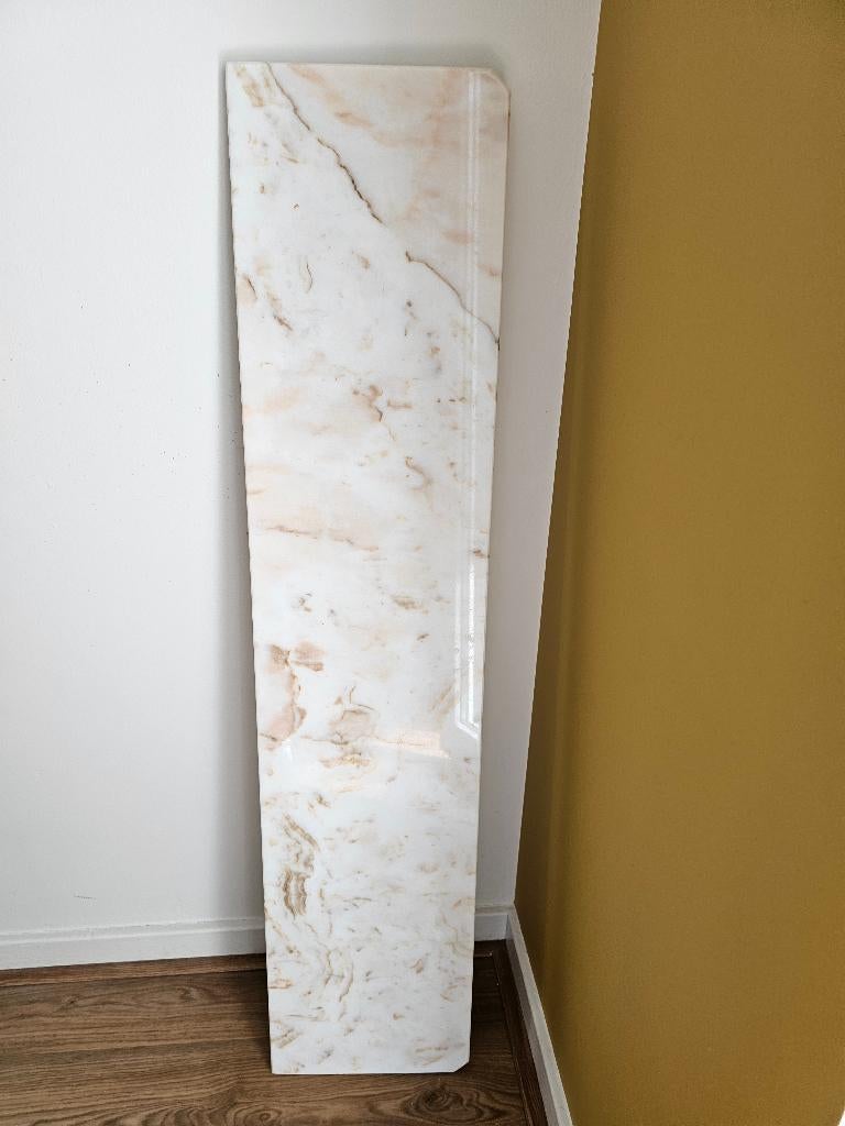 planche dalle marbre 1m12x 25 cm pour radiateur, Bricolage & Construction, Enlèvement, Marbre