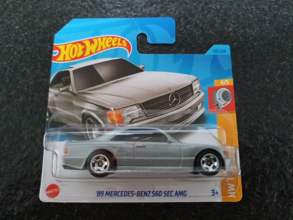Hot Wheels - Mercedes-Benz 560 SEC AMG 1989, Hobby & Loisirs créatifs, Envoi, Neuf, Voiture