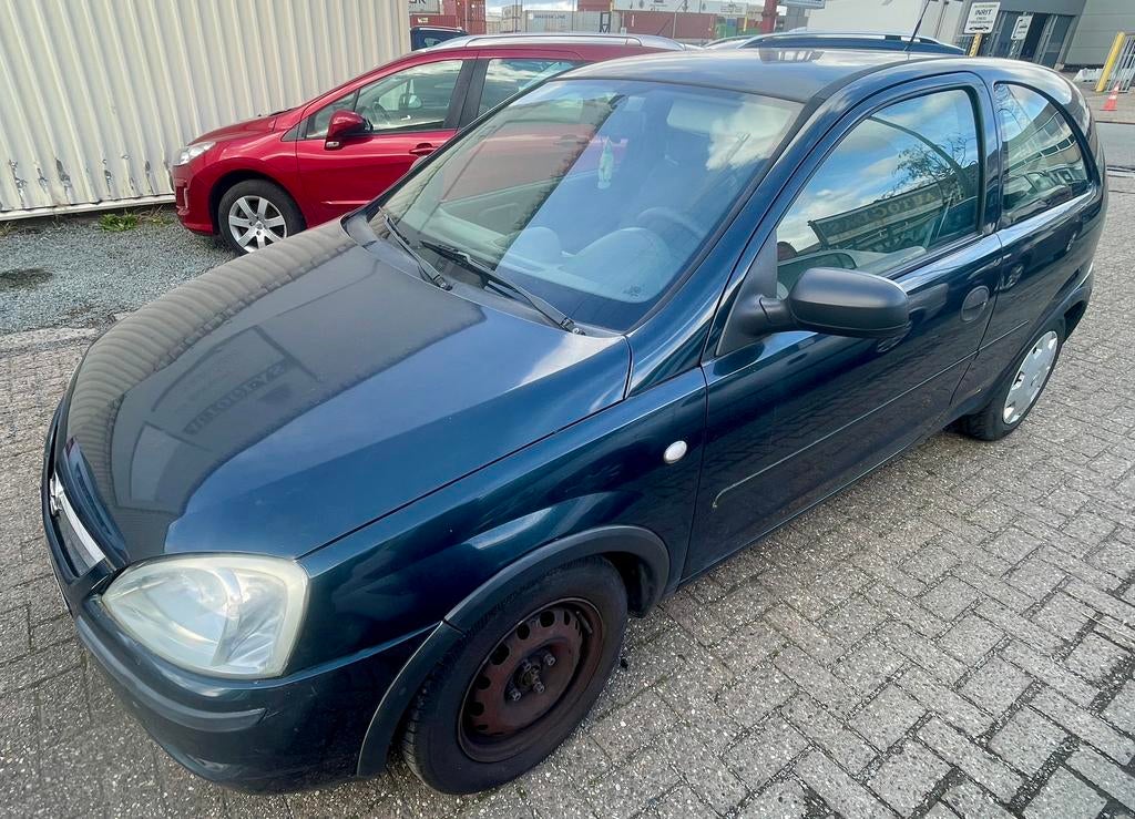Opel Corsa 1L benzine Gekeurd V.VK., Auto's, Opel, Voorwielaandrijving, 4 zetels, Stof, Zwart