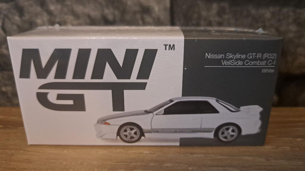 Nissan skyline GTR R32 veilside mini gt, Neuf, Enlèvement ou Envoi, Voiture, Mini gt