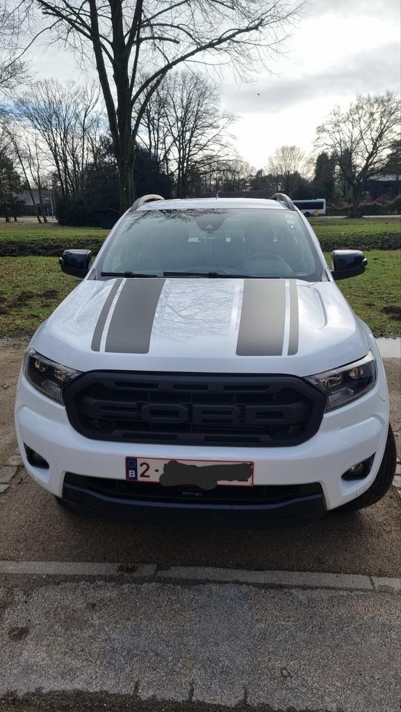 Ford ranger stormtrak. 213hp 2.0L Bi-turbo. 10 speed automat, Autos, Ford, Cuir et Alcantara, Euro 6, 157 kW, Noir
