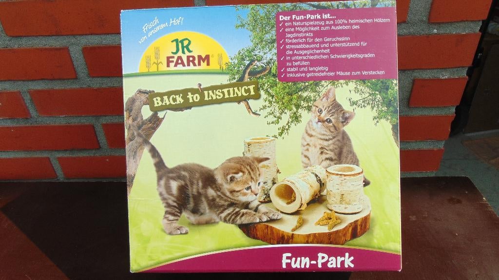 JR Farm Fun Park BACK TO INSTINCT voor uw kat, Nieuw, Ophalen of Verzenden, Nieuw, Intelligentiespeelgoed
