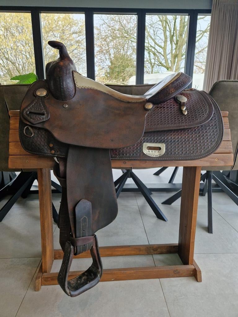 Westernzadel NRHA Saddlesmith Craig Johnson Reiner, Enlèvement