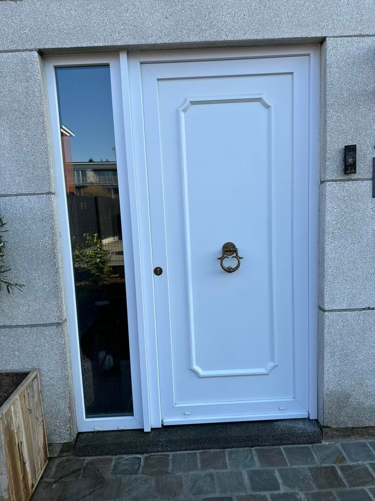 Voordeur met zijlicht, Doe-het-zelf en Bouw, Ophalen, Gebruikt, 120 cm of meer, Overige typen