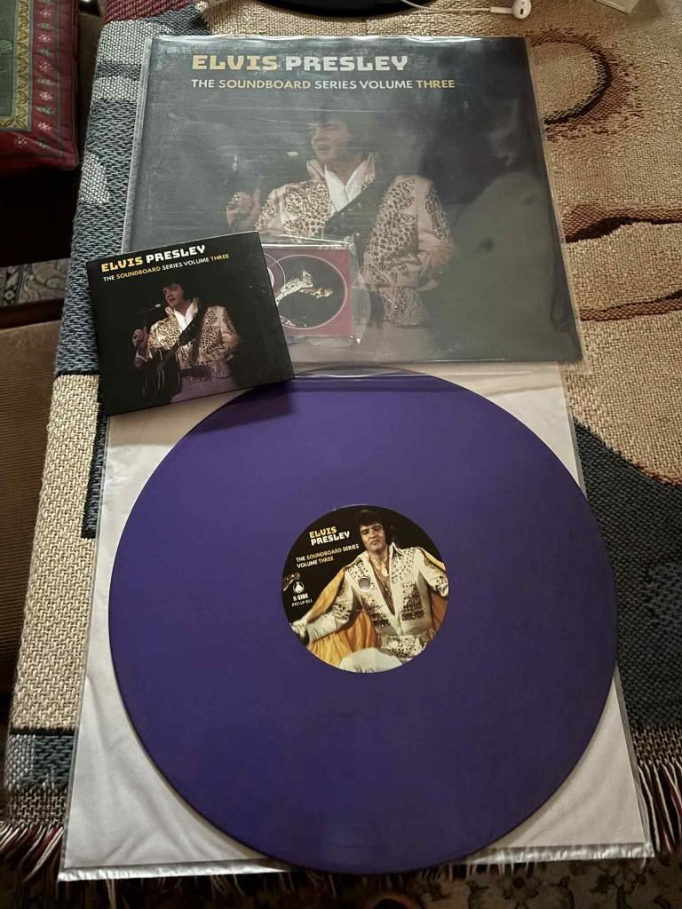 Elvis live bootleg lp,The soundboard series volume 3+bonuscd, Ophalen of Verzenden, Nieuw in verpakking, 12 inch, Rock-'n-Roll