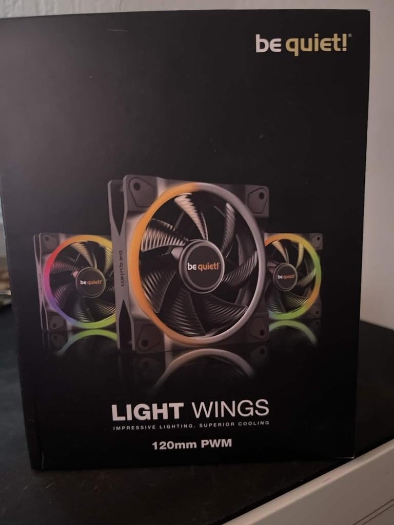 be quiet! Light Wings 120mm PWM, Informatique & Logiciels, Refroidisseurs d'ordinateur, Enlèvement, Neuf, Refroidisseur ordinateur à air