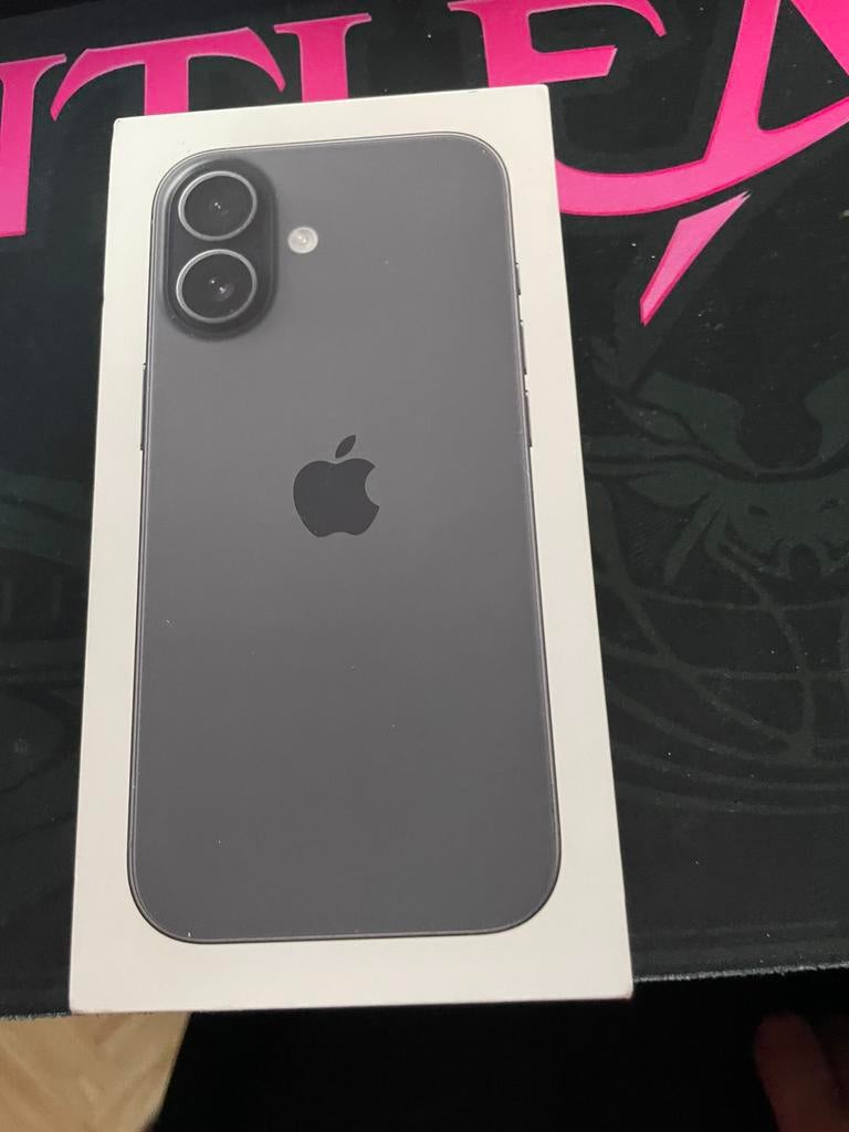 Iphone 17 zwart 256gb in blisterverpakking, Telecommunicatie, Mobiele telefoons | Apple iPhone, Zwart, Zo goed als nieuw, Zonder simlock