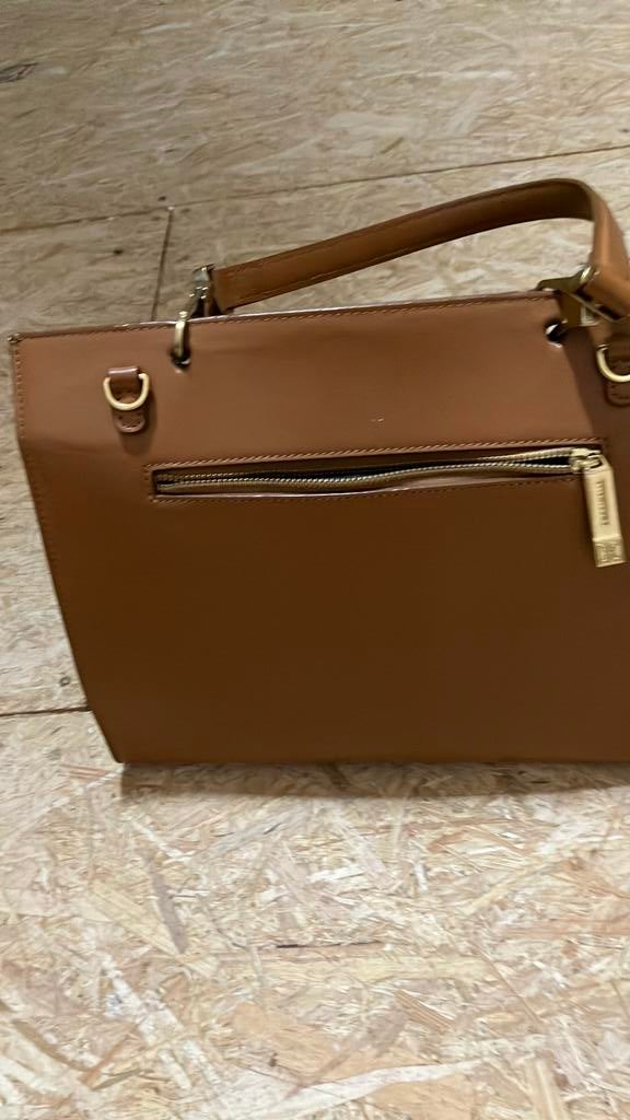 Bruine coccinelle handtas, Ophalen, Gebruikt, Bruin, Handtas