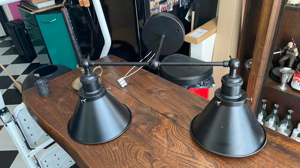 Applique murale lampe style vintage industrielle, Enlèvement, Neuf