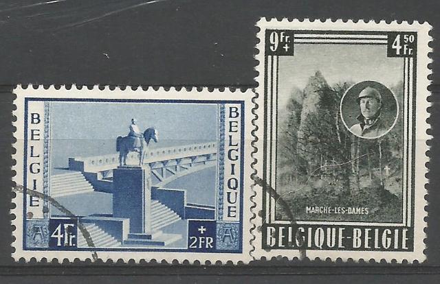 939/940 Monument National de S.M. le Roi Albert 1er à Namur, Timbres & Monnaies, Envoi, Oblitéré