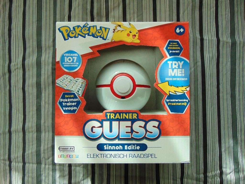 Édition Pokemon Trainer Guess Sinnoh, neuve dans la boîte., Enlèvement ou Envoi, Neuf, Découverte, Sonore