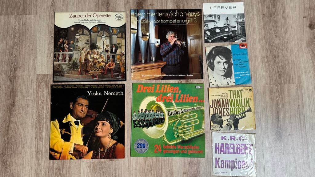 Oude vinyl platen. Kan ook apart gekocht worden ., Cd's en Dvd's, Ophalen of Verzenden, Zo goed als nieuw