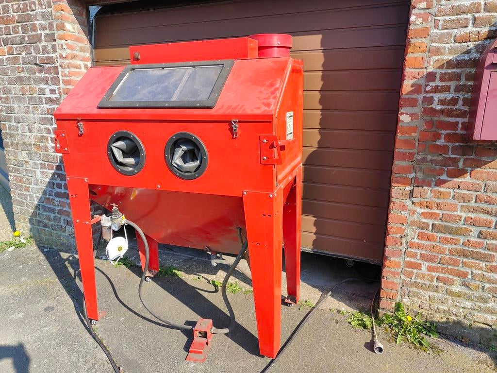 Grote straalcabine SBC420 met afzuiging, Doe-het-zelf en Bouw, Ophalen