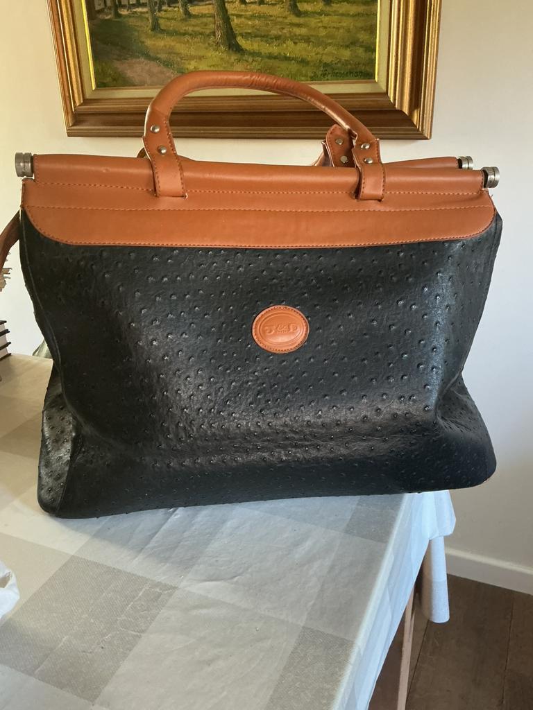 Grote reistas J& D Paris, Handtassen en Accessoires, Tassen | Reistassen en Weekendtassen, Gebruikt, Zwart, Ophalen of Verzenden