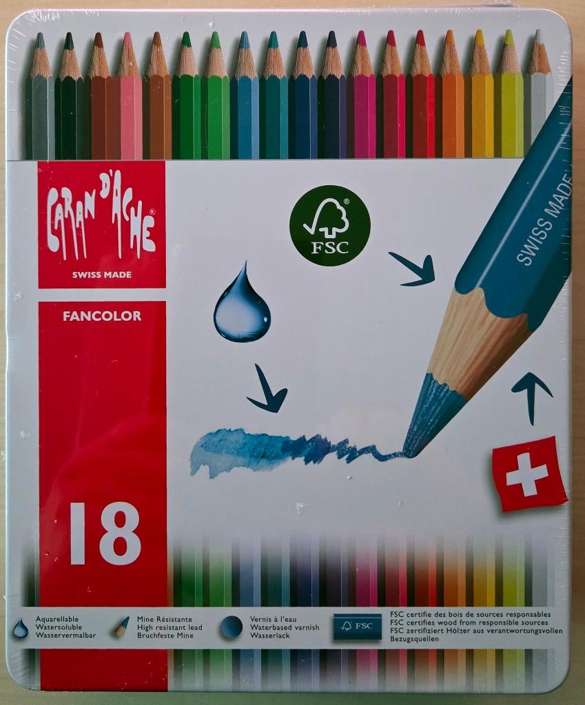 Caran d'Ache kleurpotloden, Ophalen of Verzenden, Nieuw, Potlood of Stift