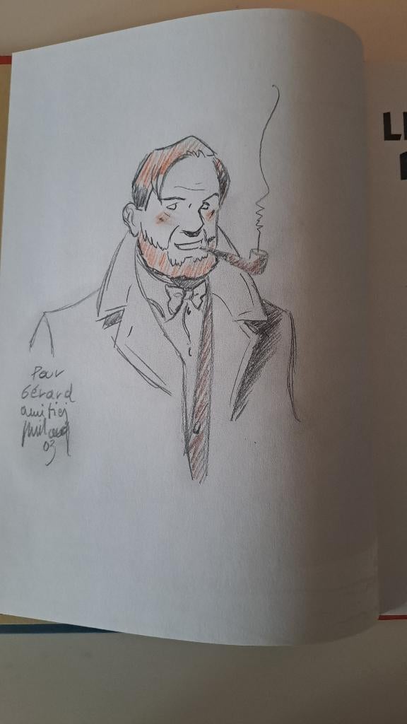 Dédicace bd, Eén stripboek, Zo goed als nieuw, Verzenden, Juilliard