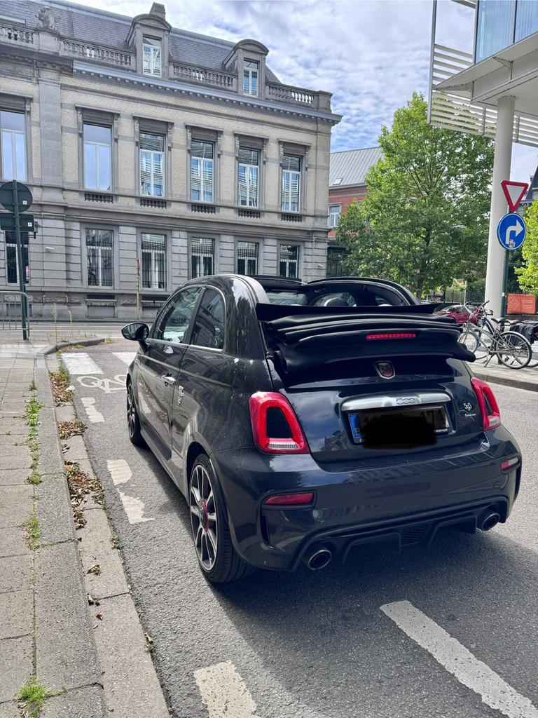Abarth 595 Turismo Cabrio, Autos, Abarth, Cuir, Euro 5, Achat, Cabriolet
