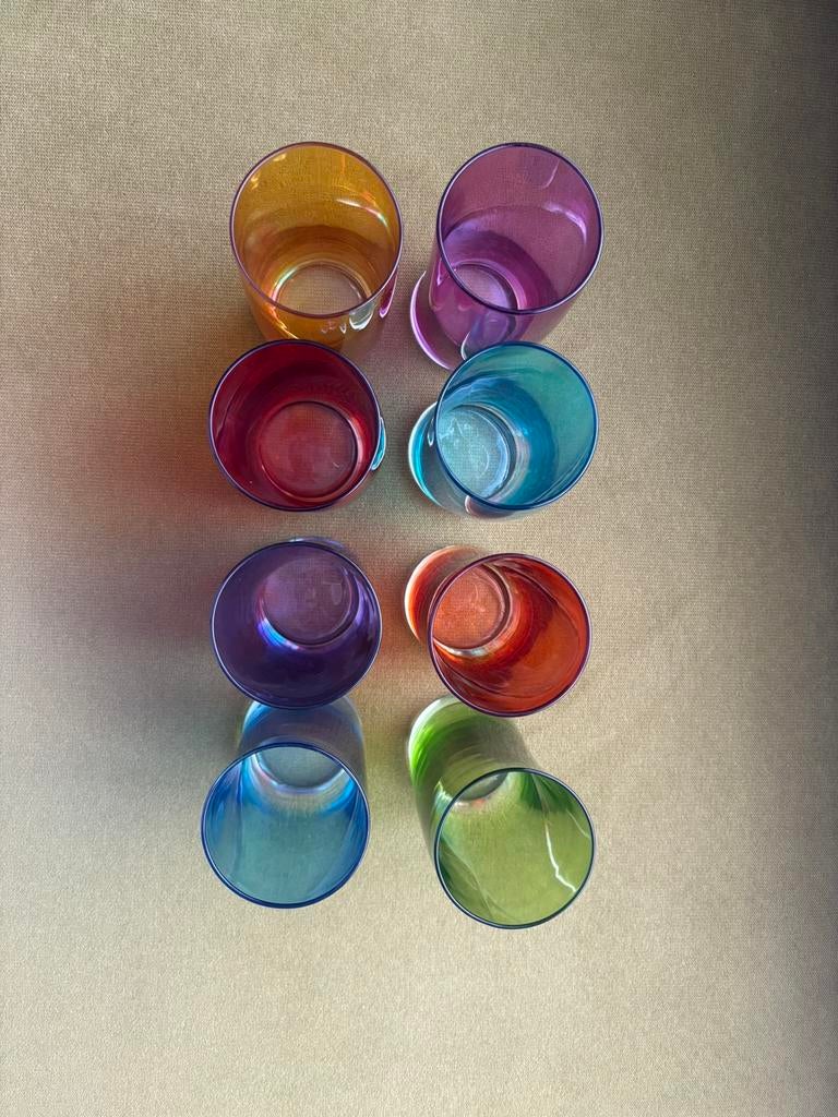 Leonardo glazen 8 stuks, Collections, Verres & Petits Verres, Enlèvement, Comme neuf