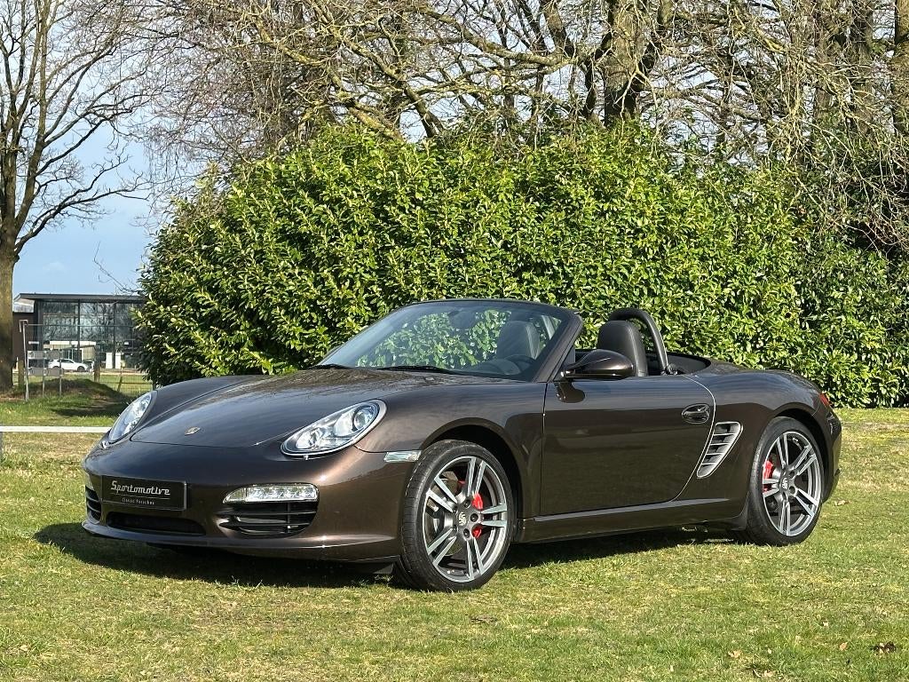 Porsche Boxster 3.4 S 987.2 - 2011 'Exclusive' uitvoering, Auto's, Automaat, Achterwielaandrijving, Zwart, Leder