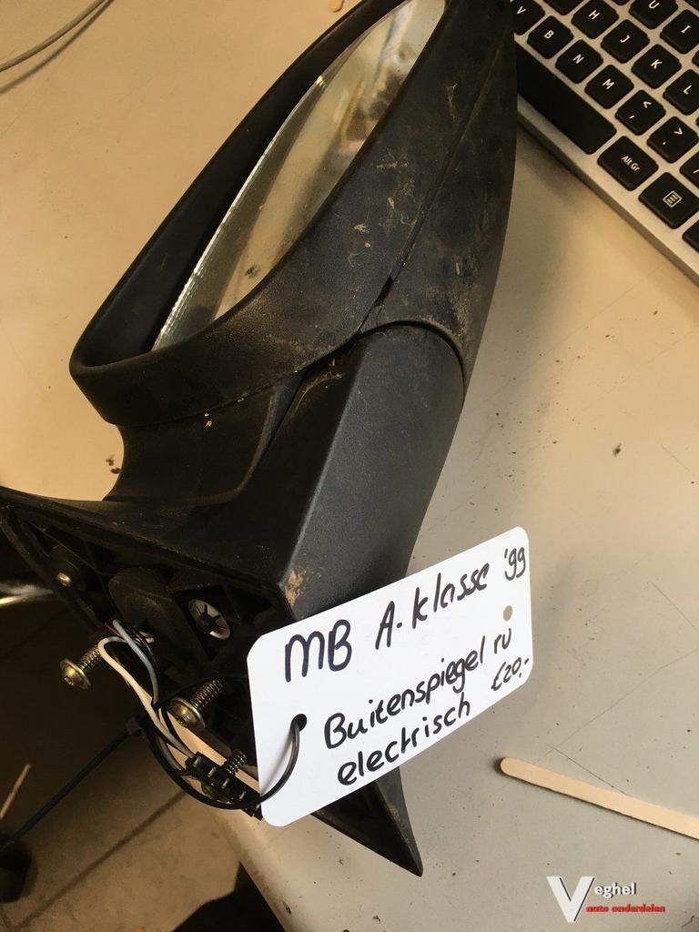 Mercedes A klasse '99 buitenspiegel rv electr., Gebruikt, -, -, Ophalen of Verzenden
