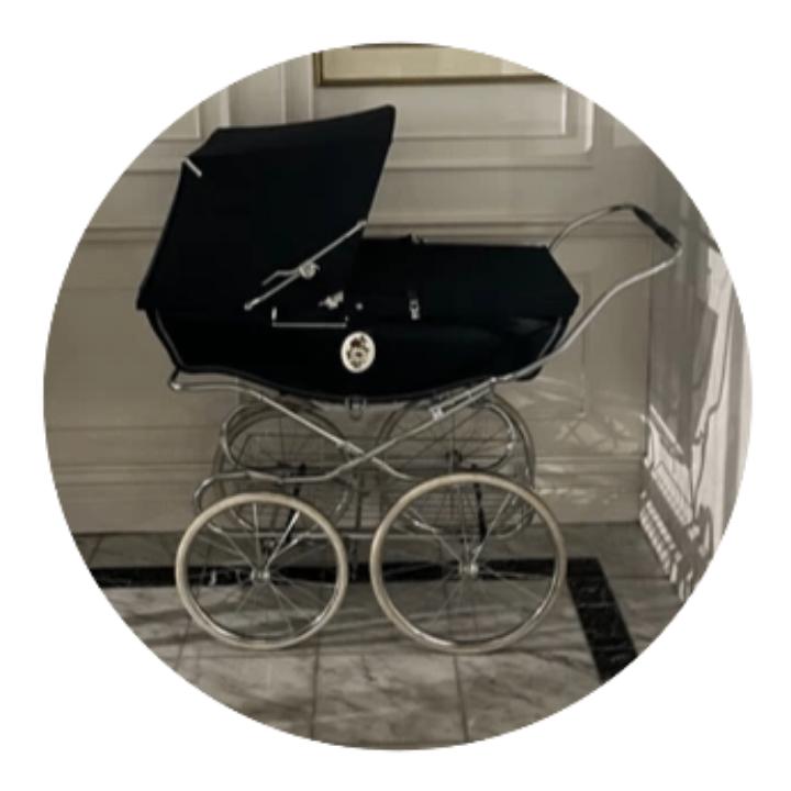 Kinderen en baby’s Kinderkoets Silver  Cross, Kinderen en Baby's, Ophalen, Gebruikt